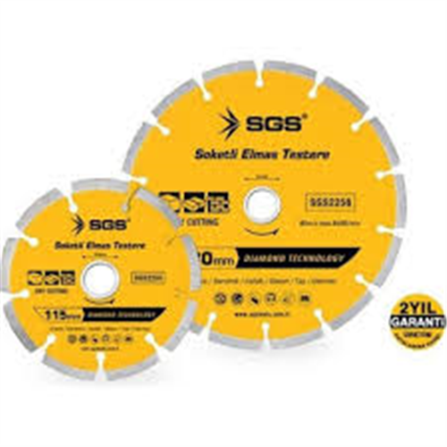 SGS SOKETLİ ELMAS TESTERE 230MM
